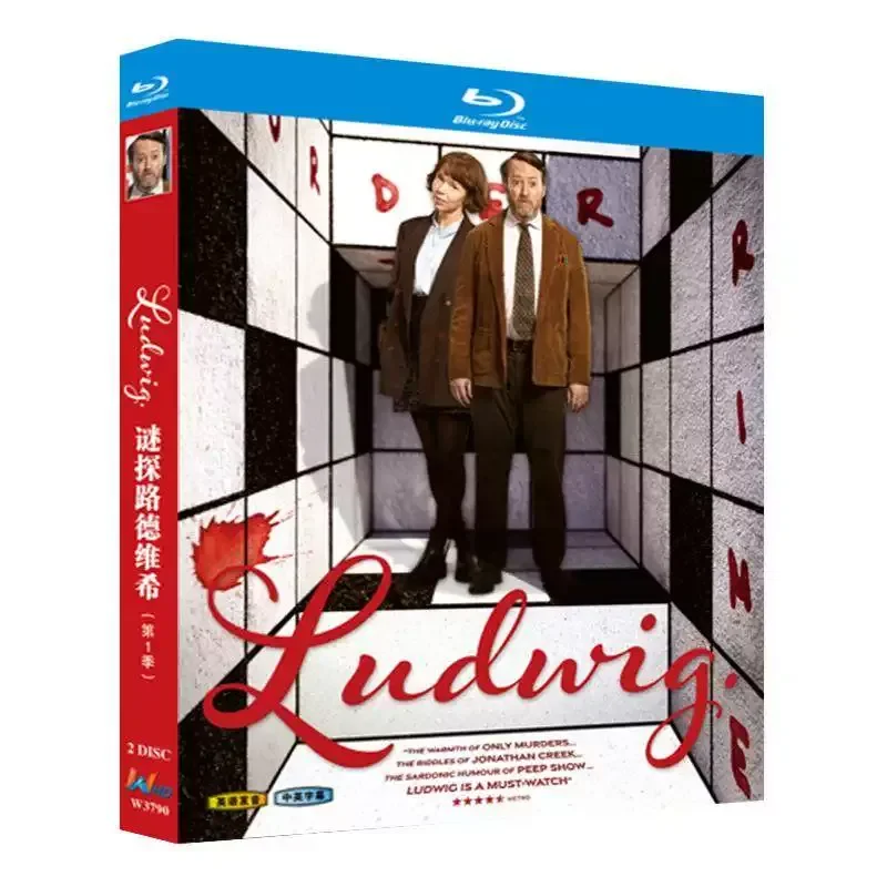 

BD Blu-ray Disc Mystery Ludwig British Drama 1080p CD Box Set with Chinese and English Subtitles