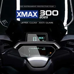 Película protectora de pantalla para salpicadero de motocicleta, accesorios para YAMAHA XMAX 2023, protección contra arañazos, 300