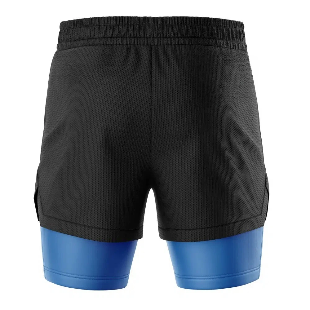 2026 Summer Dragon Ball Z Capsule Corp 2-in-1 Double Layer Gym Shorts, Oversized Men's Fitness Shorts, Retro Streetwear Unisex view 4