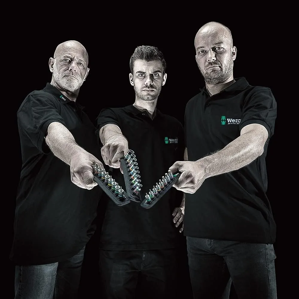 Quarter Turn Drive 9-Piece Belt and Socket Set