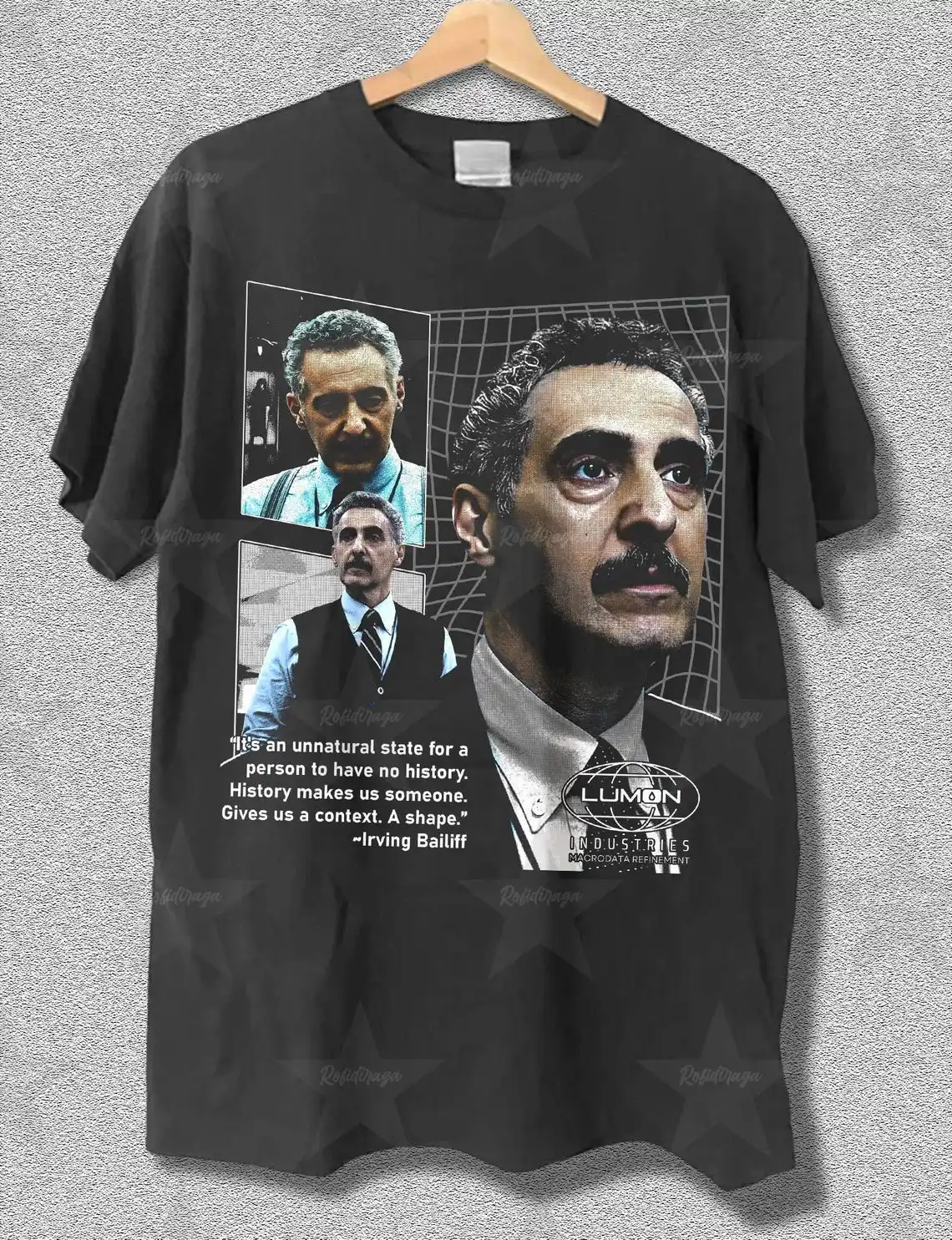 Severance Irving Bailiff quotes tee, John Turturro as Irving B. vintage bootleg T-shirt, Irving B. tshirt Tee Shirt Xs-5Xl