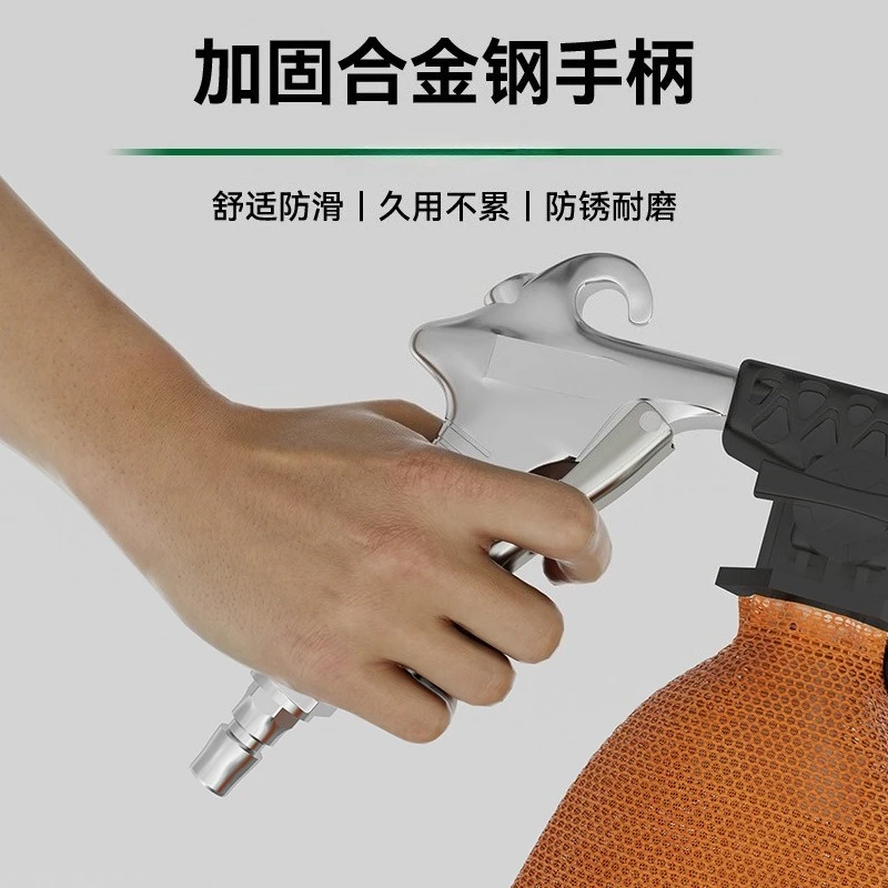 Dual Function Air Blow & Suction Gun Pneumatic Dust Cleaner For Air Compressor Tire Dust Removal Tool view 3