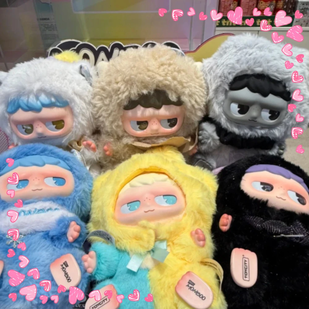 

Monboo Emotional Weather Station Series Blind Box Cute Action Vinyl Face Figure Pendant Doll Gifts Decoration Collectible Model