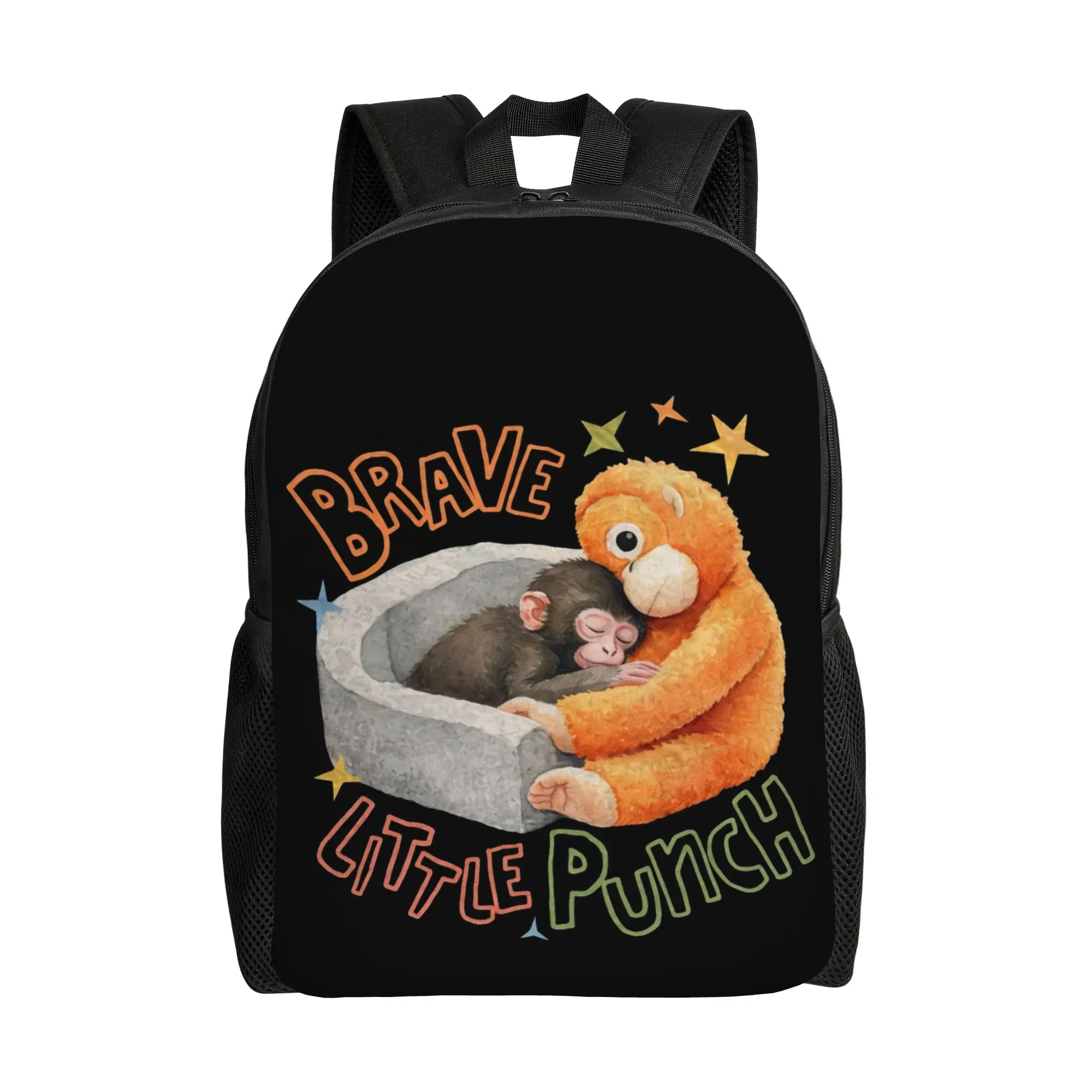 mochila-classica-team-punch-monkey-brave-little-punch-para-esportes-estudantes-caminhadas-e-viagens-mochila-de-dia-para-homens-e-mulheres-bolsas-de-lona-para-faculdade