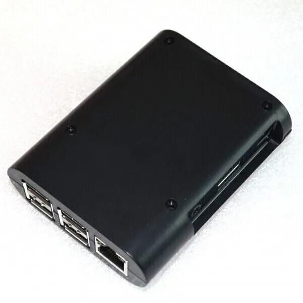 1pcs for Raspberry Pi 3 3B 3B+ Black Case Cover Shell Enclosure Box ABS box