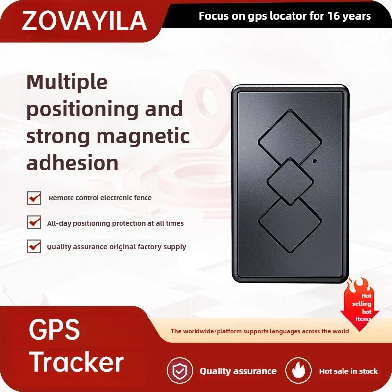 Localizzatore GPS per auto, localizzatore antifurto, posizionamento remoto satellitare per veicoli 4G, registratore per alpinismo all'aperto, mini localizzatore GPS