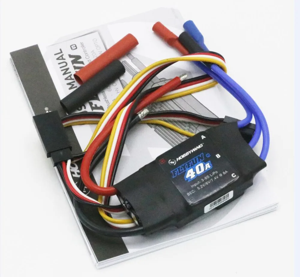 Hobbywing FlyFun V5 80A 110A  160A Speed Controller Brushless ESC 3-6S Lipo with DEO Function for RC Quadcopter