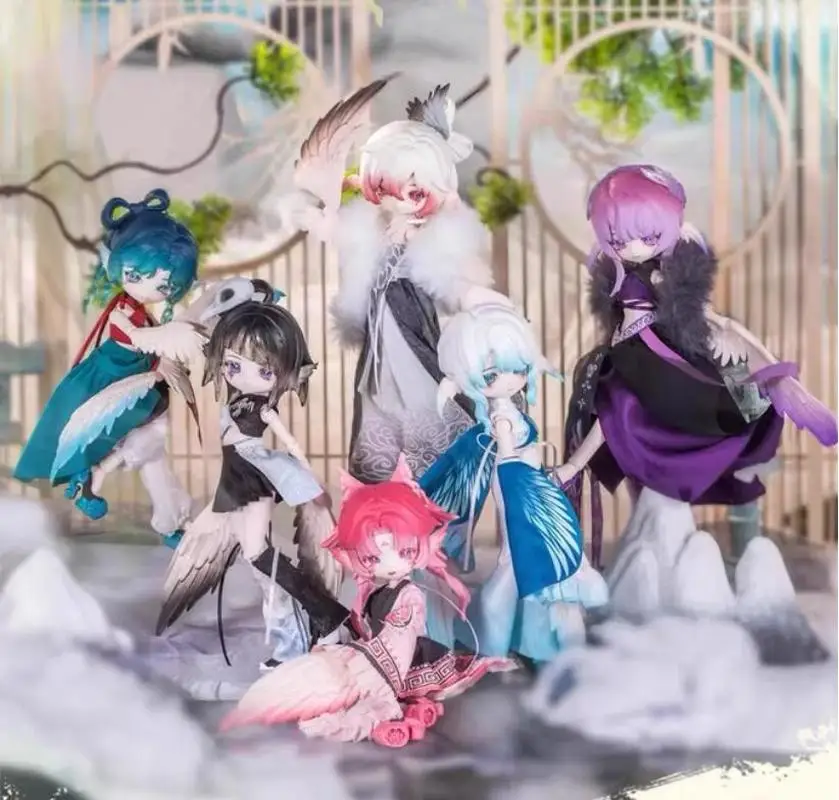 

Новая серия BJD-фигурок Penny's Box Luluya Yunyu Pavilion: коллекционные игрушки-сюрпризы, украшения, праздничные подарки