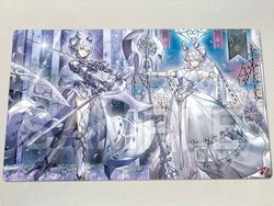 YuGiOh Labrynth Playmat TCG CCG mata bezpłatna torba Pad do grania handlowa gra karciana mata pojedynek podkładka pod mysz Anime gumowa podkładka do gier 60x35cm