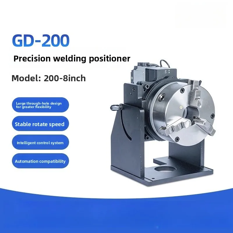 Automatic numerical control precision positioner argon arc welding laser welding marking machine rotary table rust removal
