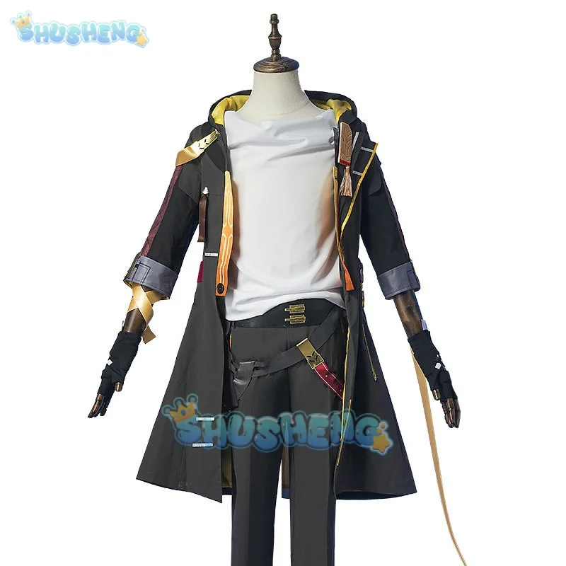 Cosplay Conjunto Completo de Fantasias de Jogo Masculinas, Honkai: Star Rail, Trailblazer Caelus Cosplay