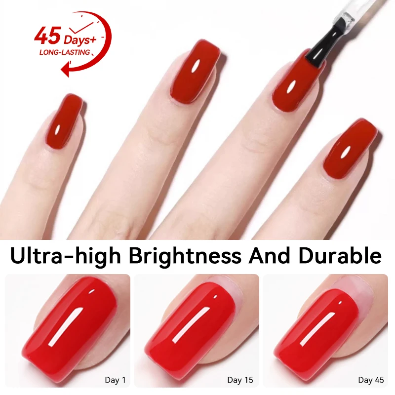 LILYCUTE 18ML Base Gel Top Coat Clear Transparent Functional Nail Care Varnishes Long Lasting Semi Permanent Soak Off UV/LED Gel