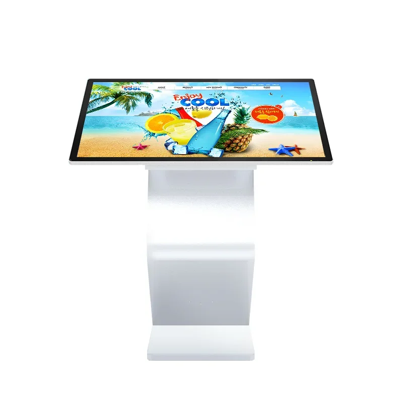 

Interactive touch all-in-one machine intelligent multi-point touch information kiosk