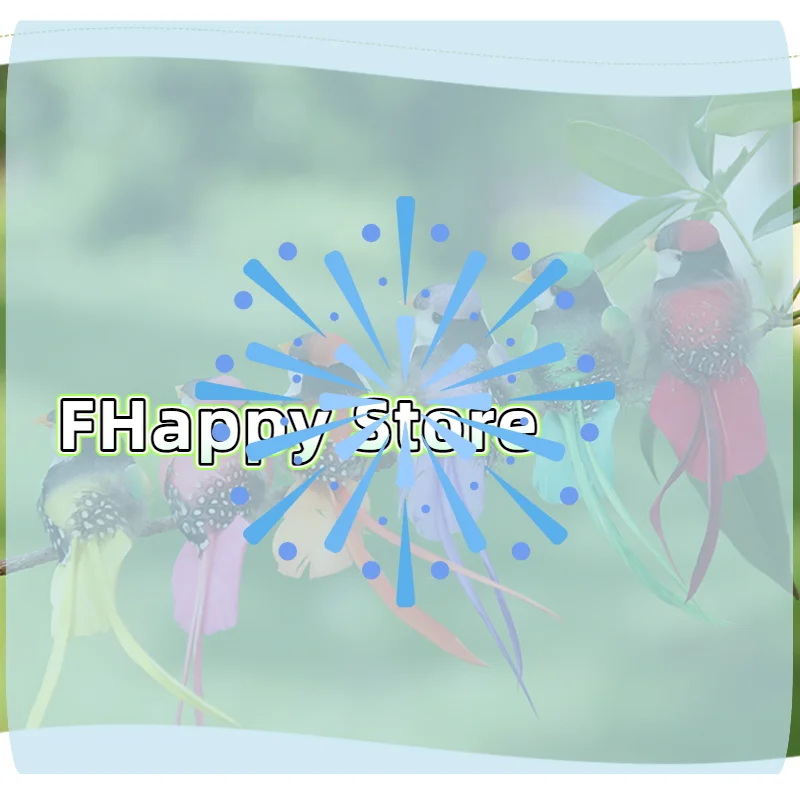 [MA]1Pcs Random Simulation Swallow Tail Bird Clip Handmade Bird Plant-decorated Artificial Bird Handicrafts For Ornament[MA]