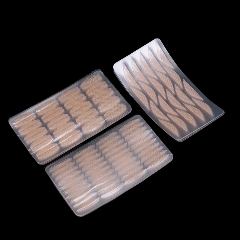 10 hojas invisibles para levantamiento de ojos, cinta adhesiva para levantar párpados dobles, parches para párpados, herramienta de belleza, adhesivo instantáneo de agua en aerosol