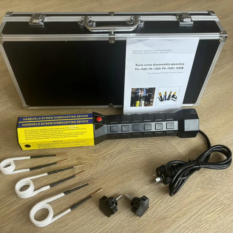 

Электромагнитный индукционный нагреватель FH-1000 — инструмент для нагрева винтового болта мощностью 1000 Вт для снятия подшипников, закалки и ремонта автомобилей
