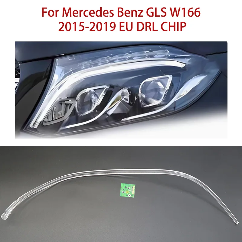 

Балласт белого света Angel Eye дневного вождения для Mercedes Benz GLS W166 15-2019 автомобиля DRL CHIP Conduit Strip Европейская версия комплект