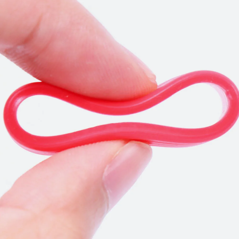 

5pcs Tennis Racquet Grip Bands Elastic Silicone Racket Rings Reusable Overgrip Protectors Compact Outdoor Accessory