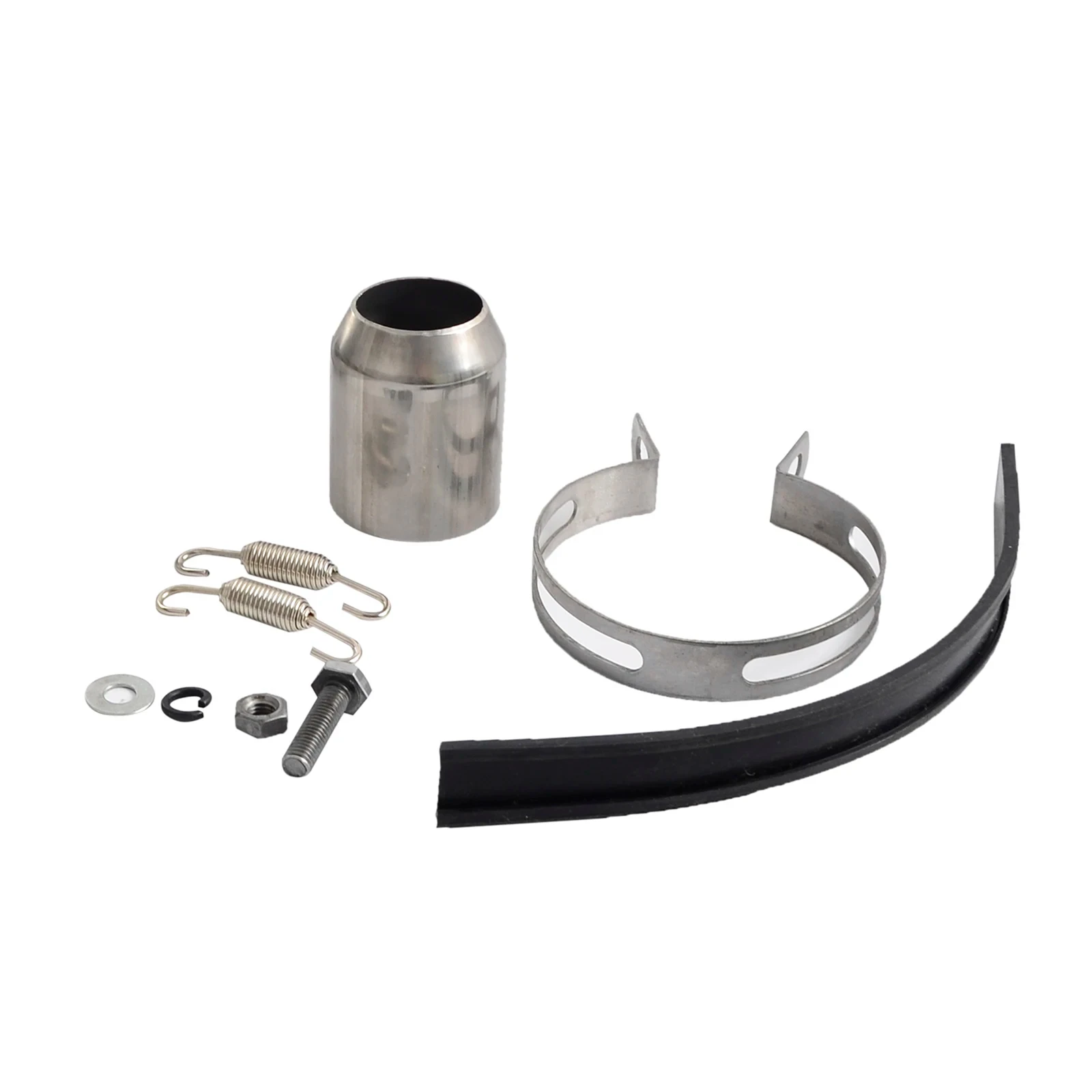 عالمي للدراجات النارية أنبوب العادم GP ، الفولاذ المقاوم للصدأ ، كاتم الصوت مع قاتل DB ، مشتت الدراجة الشارع ، مقهى المتسابق ، 125-1000cc #6