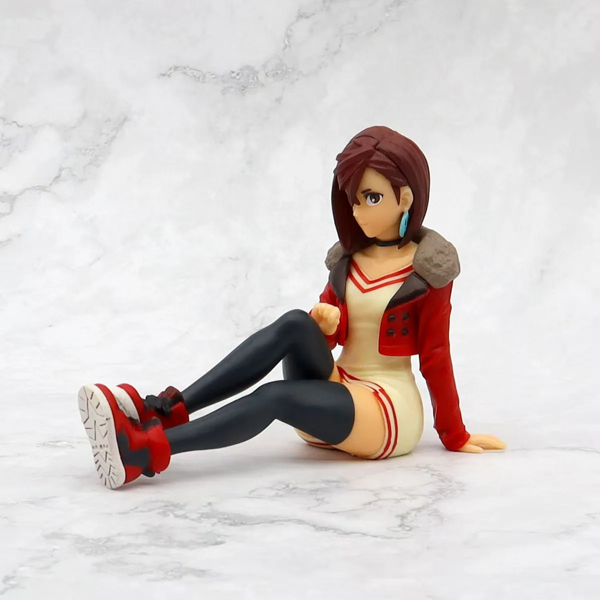 

3pc Set Collect Anime Figures, Ayase Momo PVC Model Doll 18cm, Tosy for Kids Girl, Character Standing Scene Model, DAN DA DAN