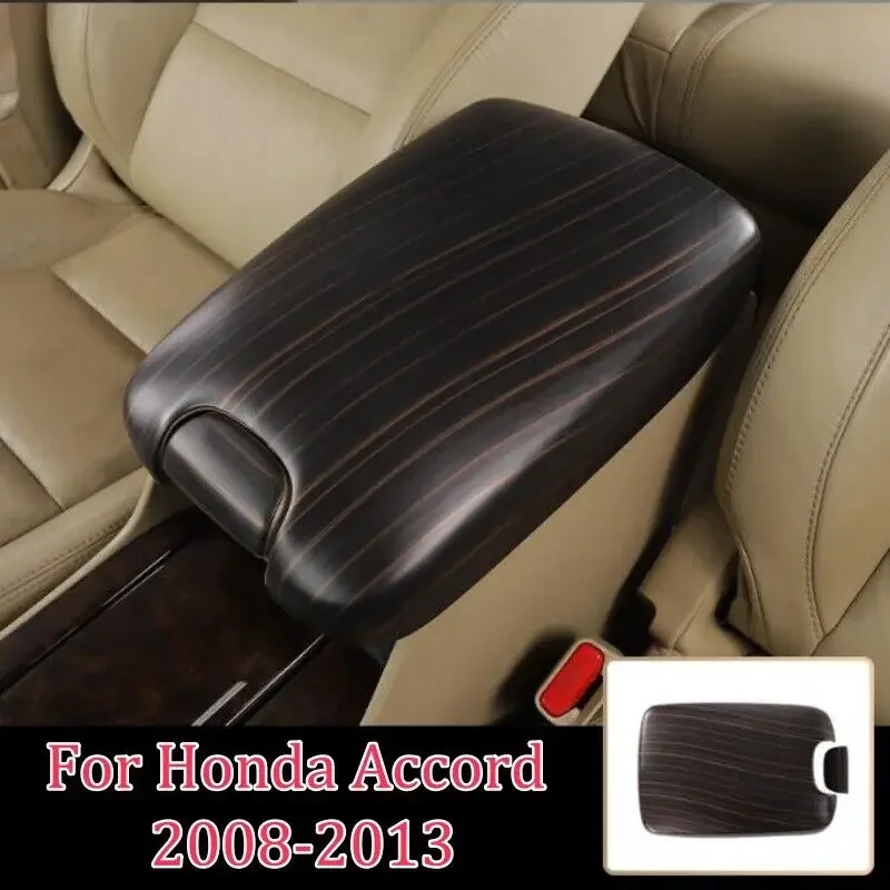 2x-copertura-del-pannello-del-bracciolo-della-console-centrale-in-abs-color-legno-per-honda-accord-08-13