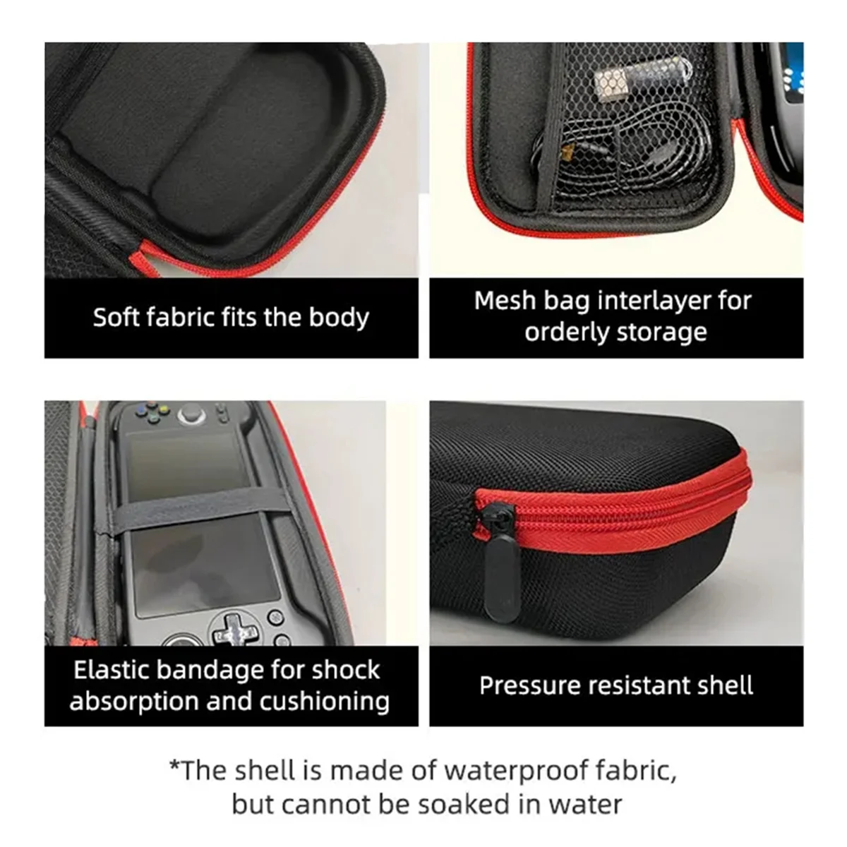 

ABRI_Game Console Защитная сумка Портативный водонепроницаемый защитный чехол для игровой консоли ANBERNIC RG556