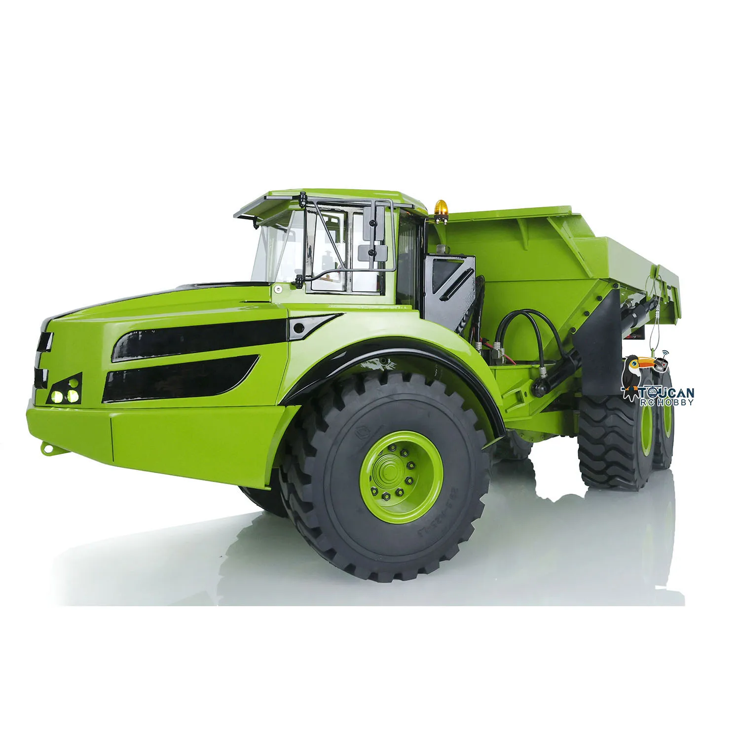 RTR XDRC A40G RC 油圧アーティキュレートトラック 1/14 RC 金属 8*8 ダンプトラック建設車ダンパーモデルサウンドライト付き THZH1370