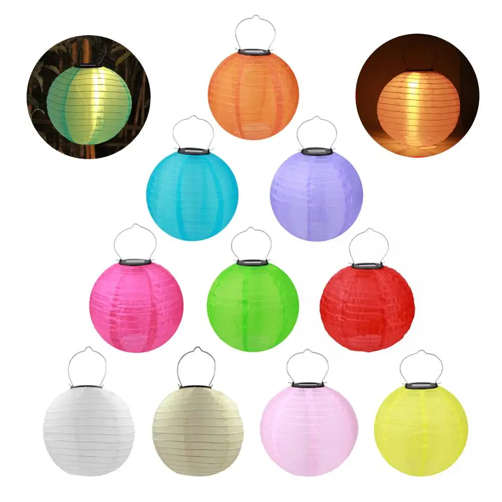 Wasserdichte Laterne Solar Lichterkette 30cm Outdoor Solar Power Laterne Lampe Weihnachts girlande für Hochzeit Hausgarten Dekoration
