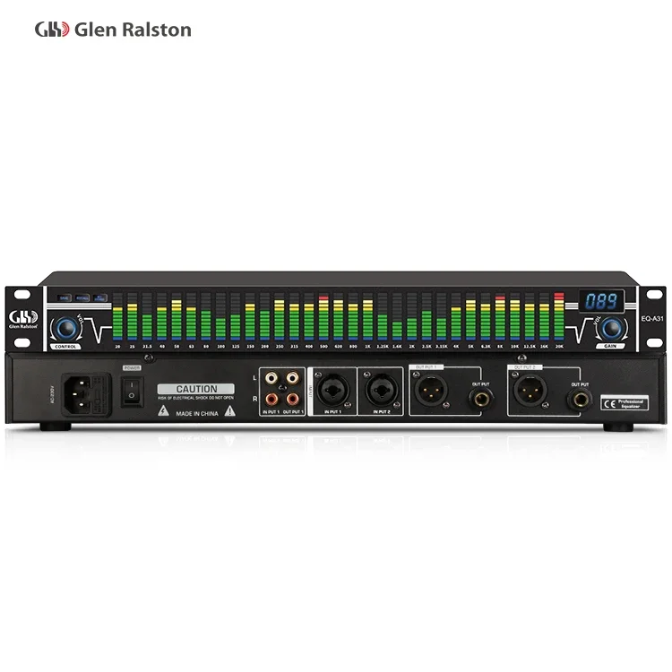 Glen Ralston EQA31 Complete Equalization & Loud Speaker Control Management Signal Processing System