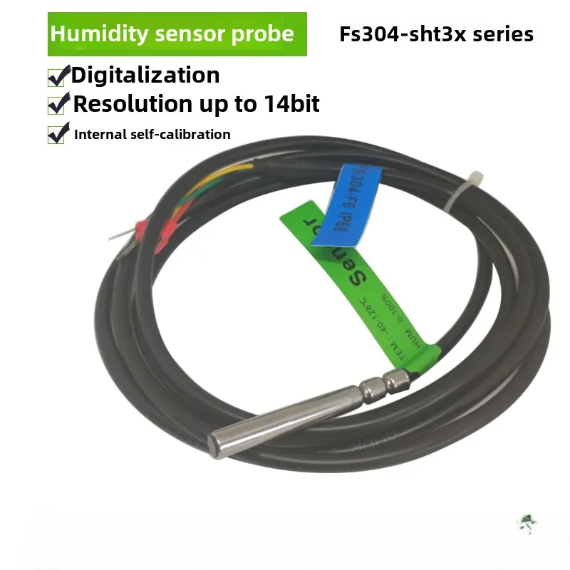 SHT30 SHT31 SHT35 Temperature and Humidity Sensor Probe, Cold Chain, Stainless Steel High Temperature Resistant, Transportation