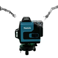 Makita decorazione quotidiana di 16 linee livella a bolla Laser herramientas para construccion muslimnivel laser 360 autonivelante