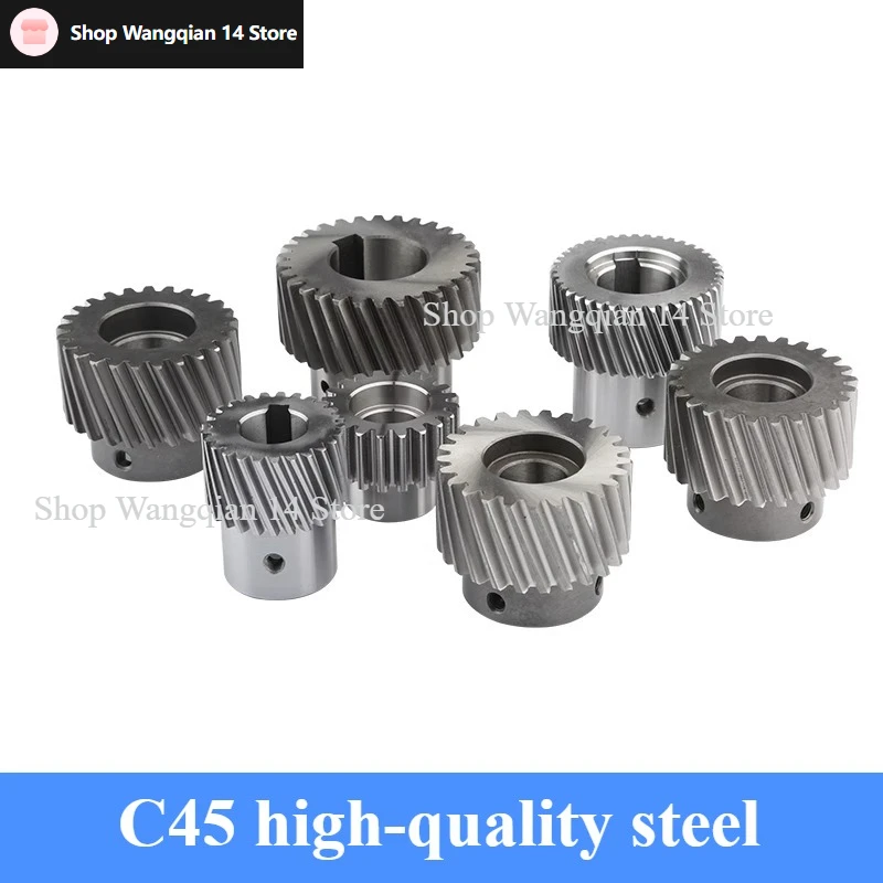 

1.25 / 1.5 / 2 Die Rack And Pinion Motor 20/25/30/40 Gears Helical Straight Gear Reducer Gear CNC Transmission Tool-in Stock