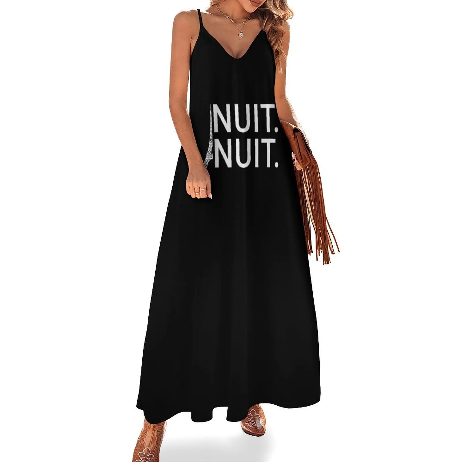 

Nuit. Nuit. Paris. Sleeveless Dress Long veiled dresses clothes for women dress summer 2025 women Woman dresses Dress