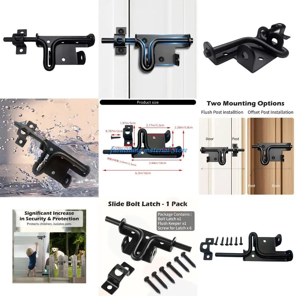 Instalación rápida a prueba oxidación, acuerdo doble oscilación con cerradura tornillo puerta acero reforzado