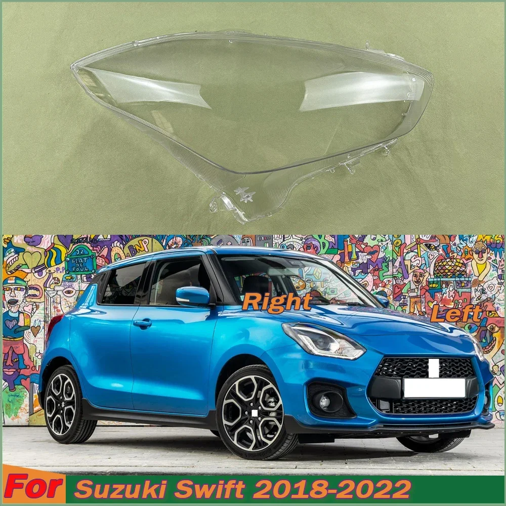 

Front Headlight Shell For Suzuki Swift 2018-2022 Headlamp Transparent Lampshade Cover Lens Plexiglass Auto Replacement Parts