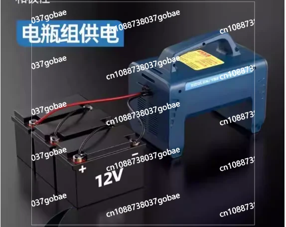 Portable Cordless Battery Powered MMA MIG ARC Stick 60A DC Welding LED Display Digital Dual Batteries Welder Machine
