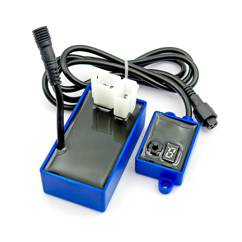 CG 125 Communication AC Voltage Doubler Modification With Wired Button 9 Digital Control Motorcycle Ignition Device CDI