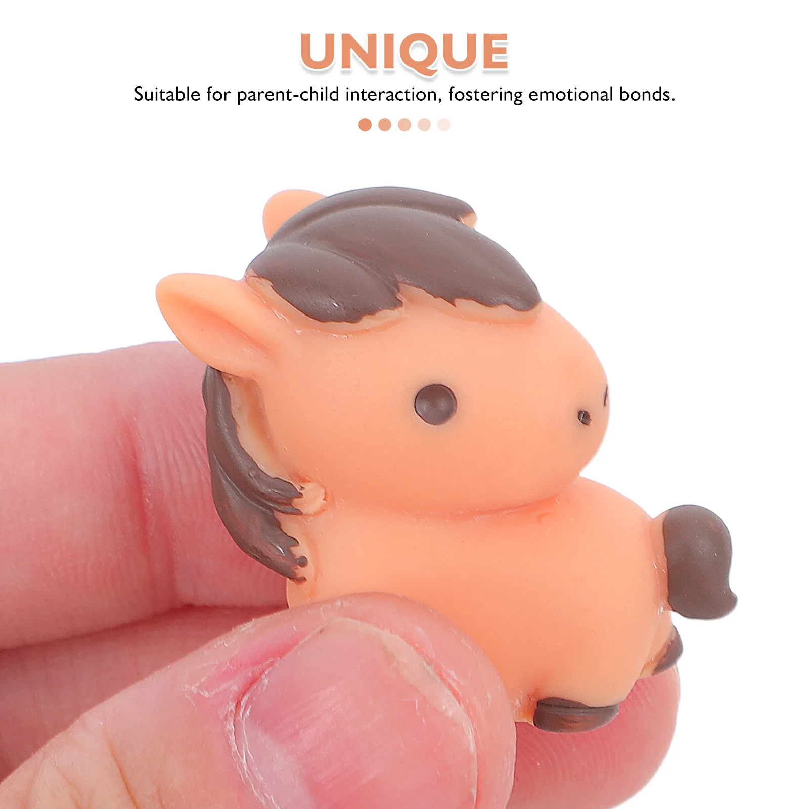 

8pcs Miniature Horse Figurines Resin Animal Sculptures For Desktop Bookshelf Home Decor Kids Diy Craft Party Favor Gift