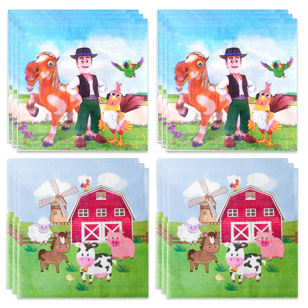 

20 шт./партия, одноразовые столовые приборы с принтом