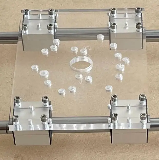 Router Sled - Wood Slab Flattening Mill Router Jig - Up to 1500x1500mm (1000x1000mm)