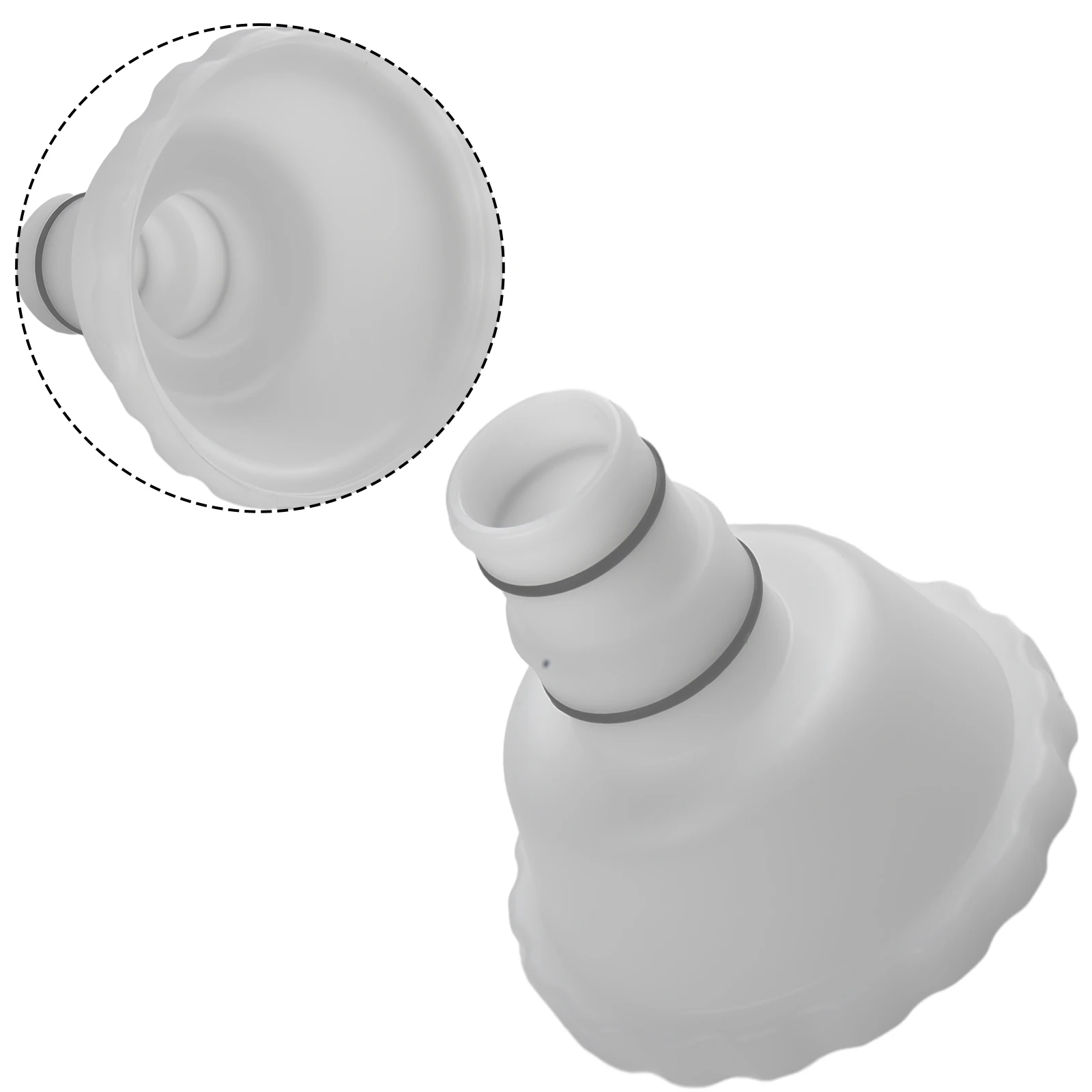 Los accesorios para piscinas mejoran el mantenimiento de la piscina con adaptador de vacío y accesorio skimmer para sistemas de filtro Summer Waves Rp/rx Ground