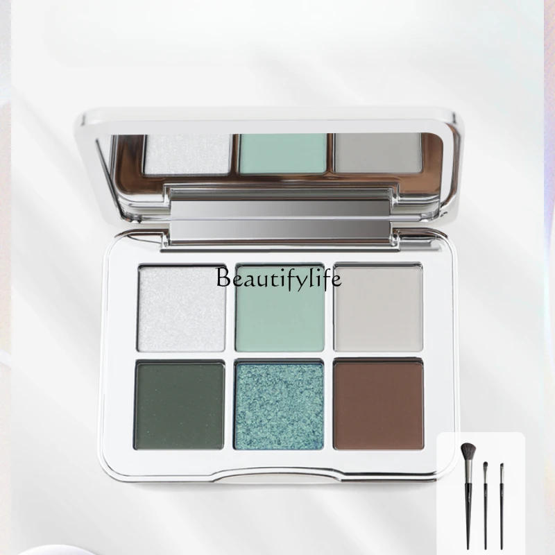 Green Eye Shadow Cement Plate, Niche Matte Makeup, Earth Color