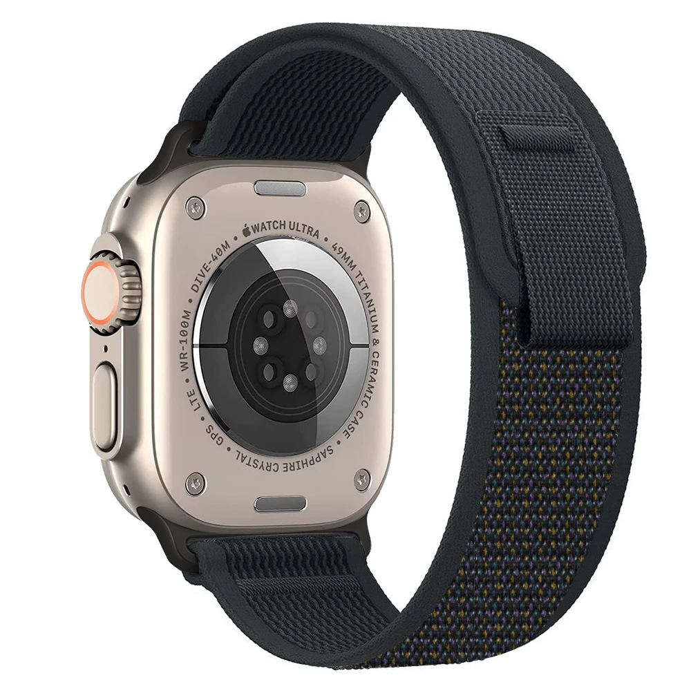 Trail Loop Strap für Apple Watch Ultra 3 2 Band 49 mm 46 mm 44 mm 45 mm 40 mm 41 mm 42 mm Correa Armband iWatch Serie 11 10 SE 9 8 7