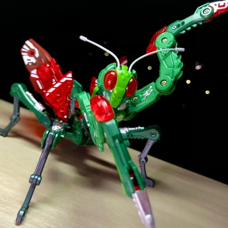 52 brinquedos besta caixa bb28 mantis reaper articulado transformável figura de ação montar modelo quebra-cabeça mecha modelo kit brinquedo colecionável
