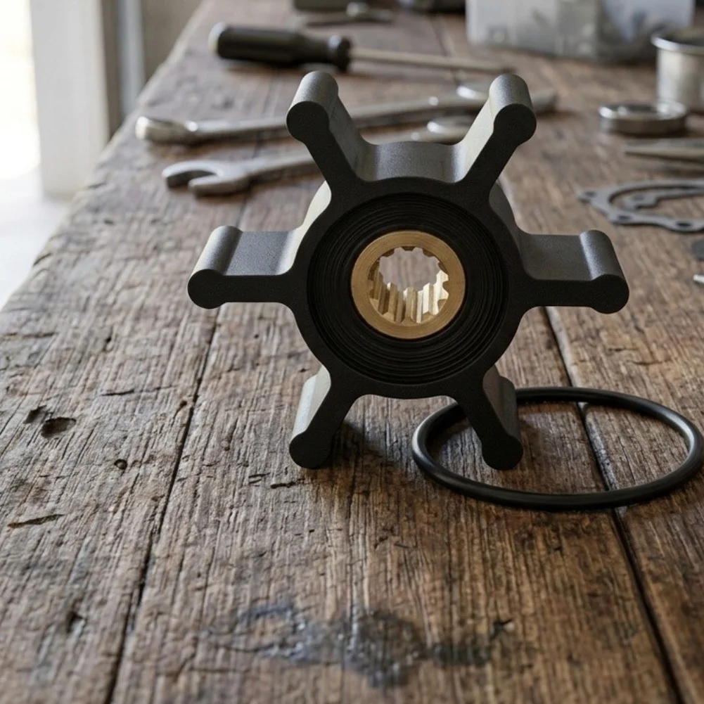 For Industrial Fluid Transfer Transfer Pump Impeller Water Pump Parts Resilient Metal Construction Optimal Water Flow