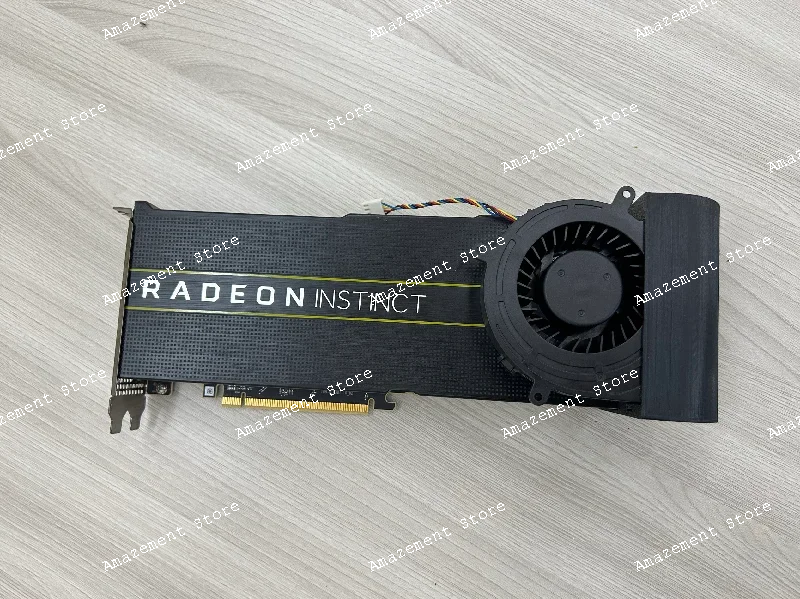 amd mi25 mi50 mi60 mi100 mi210 s7150 x2 active cooling fan modification