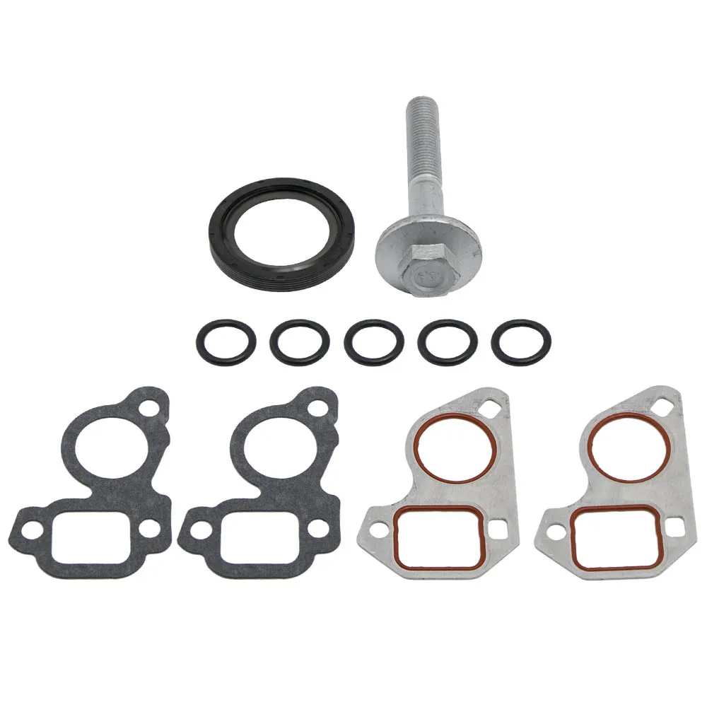 Oil Pump + Cover Gaskets + Balancer Bolt For GMC LS 5.3L 6.0L For Buick