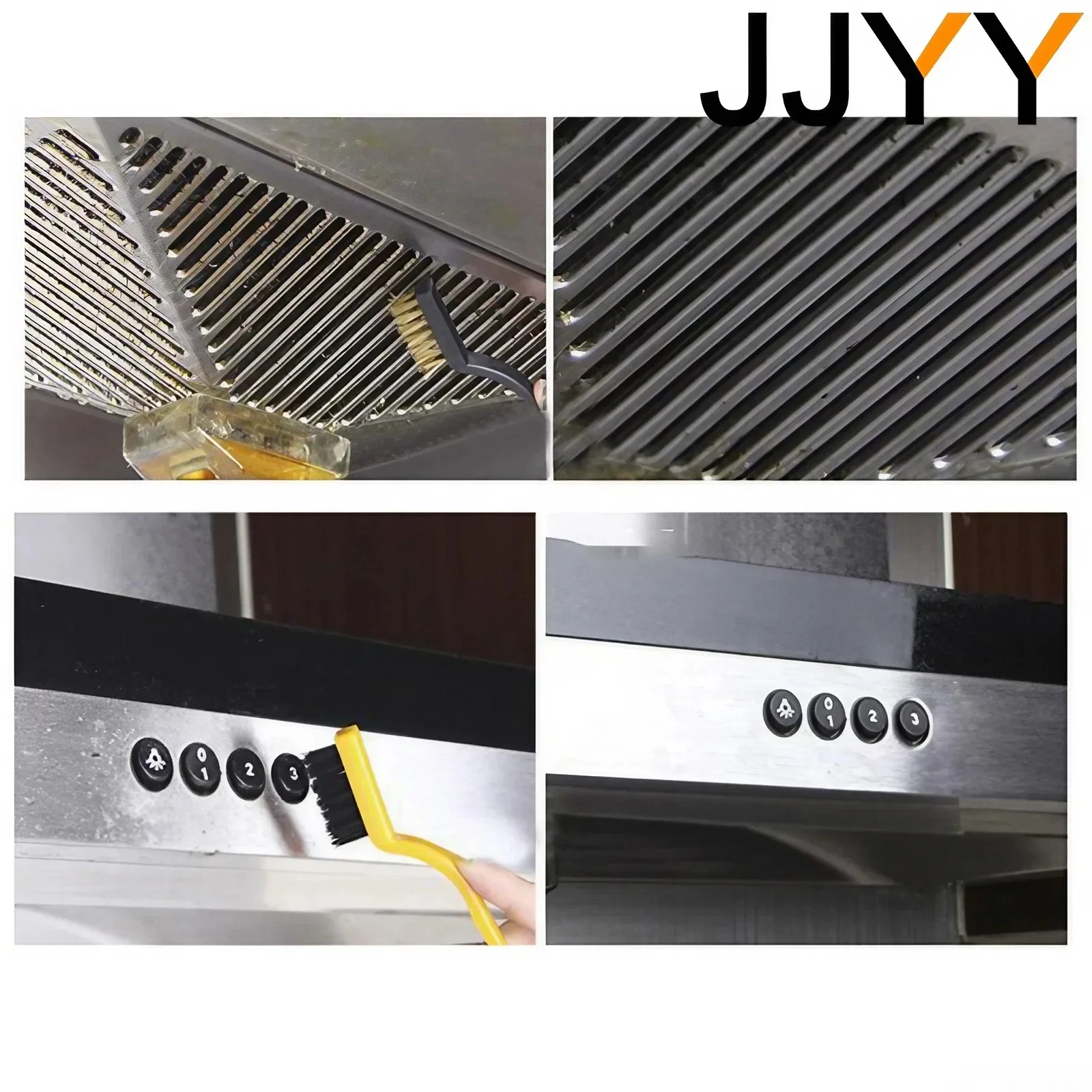 JJYY 3PCS/Set Kitchen Cleaning Tools Cooktop Brush Pots & Pans Sink Cleaning Tools Dead-End Stain Removal Cleaning Set Brush