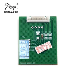 2Pcs Chip Decoder For HP72 For HP Designjet 72 T610 T770 T790 T795 T1100 T1200 T1300 T2300 Plotters