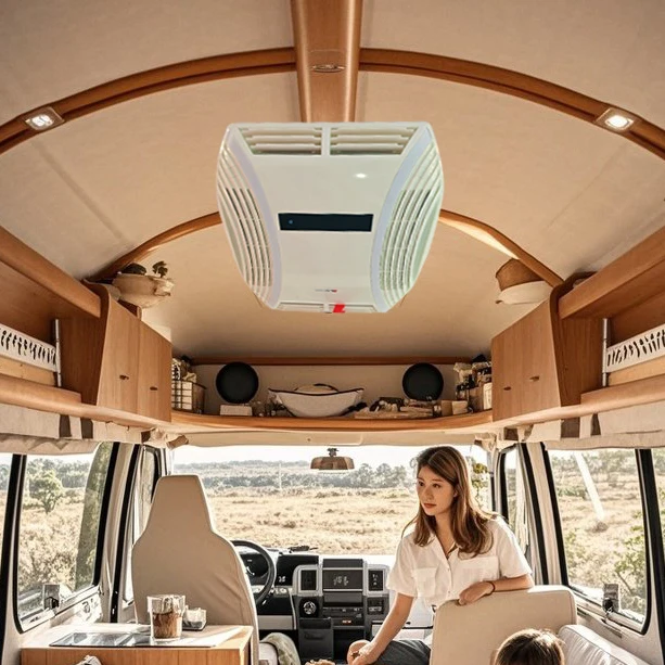 

Save Energy Roof Mounted Air Conditioner Camping AC for Caravan Electrical System Accessories